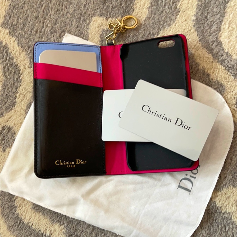 Christian Dior Phone Case Wallet